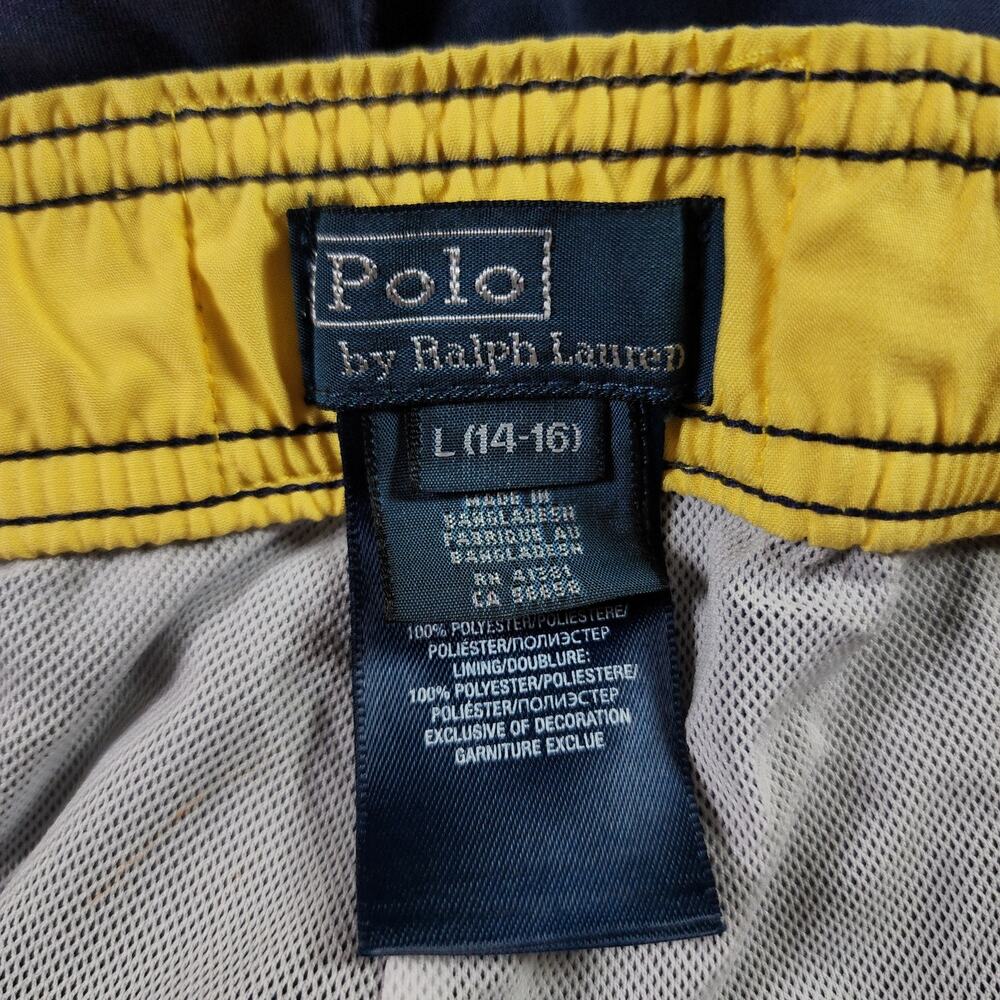 Polo Ralph Lauren Youth Large(14-16) Swim Trunks Board Shorts Big Pony Logo - Picture 5 of 8